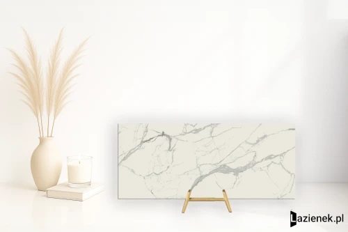 Przejdź do produktu Caesar Anima Statuario Venato polerowana 120x278 cm gr. 6 mm - płytka rektyfikowana / AEGE