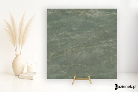 Caesar Anima Ever Sage Green 120x120 - płytka imitująca beton