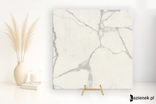 Przejdź do produktu Caesar Anima Futura Majestic White polerowana 120x120 cm gr. 9 mm - płytka rektyfikowana / AGCD