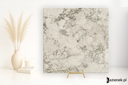 Caesar Anima Wonder Glacier 120x120 - płytka imitująca marmur