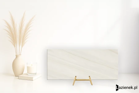 Caesar Anima Wonder Snow 120x278 - płytka imitująca marmur