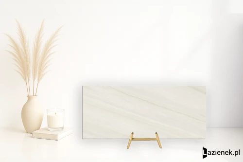 Przejdź do produktu Caesar Anima Wonder Snow satynowa 120x278 cm gr. 9 mm - płytka rektyfikowana / AHU7