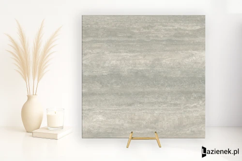 Przejdź do produktu Caesar Iconica Verso Silver matowa 120x120 cm gr. 9 mm - płytka rektyfikowana / AG6X
