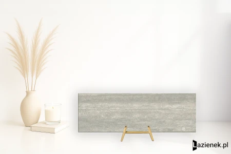 Caesar Iconica Verso Silver 20x60 - płytka imitująca kamień