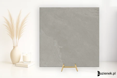 Caesar Slab2 Cloud antypoślizgowa 60x60 - płytka nierektyfikowana - płytka imitująca kamień