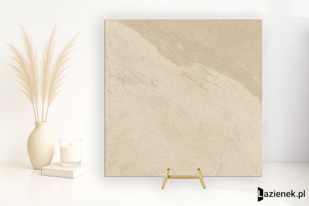 Caesar Slab2 Khaki 60x60 - płytka nierektyfikowana - płytka imitująca kamień