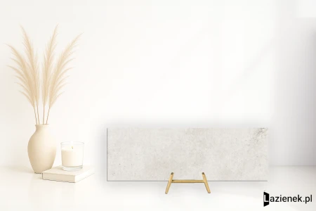 Porcelanosa Baltimore White 33.3x100 - płytka imitująca beton