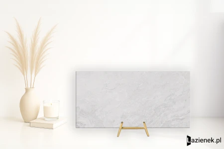 Porcelanosa Image White antypoślizgowa 40x80 - płytka imitująca kamień