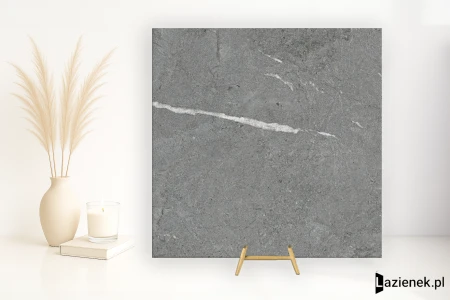 Porcelanosa Lucerna Silver antypoślizgowa 59.6x59.6 - płytka imitująca kamień