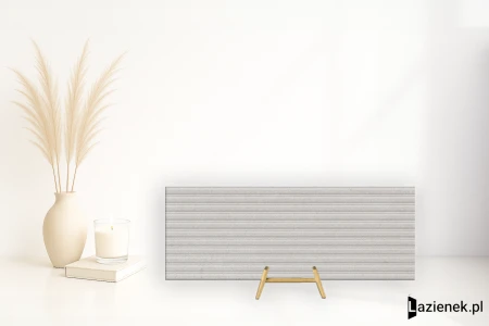 Porcelanosa Prada Acero 45x120 - płytka imitująca kamień