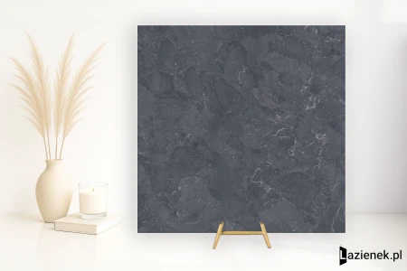 Ascot Ara Stone Black pół 90x90 - płytka imitująca kamień