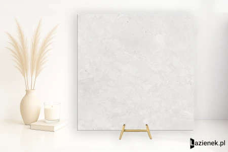 Ascot Ara Stone White zewnętrzna antypoślizgowa 90x90 - płytka imitująca kamień