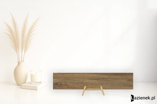 Przejdź do produktu Ascot Deep Wood Walnut matowa 30x120 cm gr. 9 mm - płytka rektyfikowana / 02ADW3050