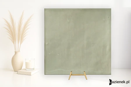 Ascot Fes Menta błyszcząca 13x13 - płytka imitująca kamień