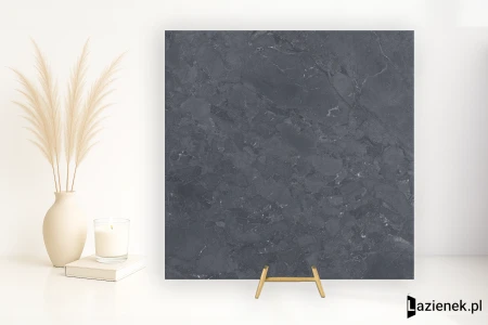 Ascot Garden20 Ara Stone Black zewnętrzna antypoślizgowa 90x90 - płytka imitująca kamień