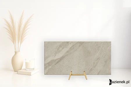 Ascot Garden20 Limequartz Ecru zewnętrzna antypoślizgowa 60x120 - płytka imitująca kamień