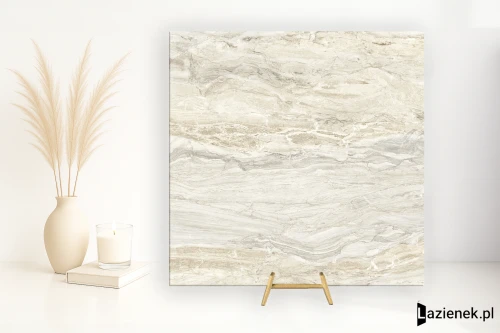 Przejdź do produktu Ascot Gemstone Ivory błyszcząca 60x60 cm gr. 10 mm - płytka rektyfikowana / 02GN602RL
