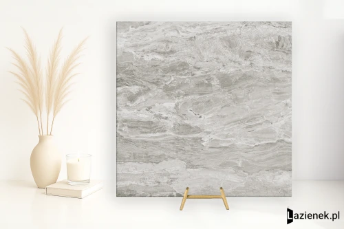Przejdź do produktu Ascot Gemstone Silver matowa 60x60 cm gr. 10 mm - płytka rektyfikowana / 02GN604R