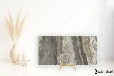 Ascot Gemstone Taupe błyszcząca 7.2x30 - płytka imitująca marmur