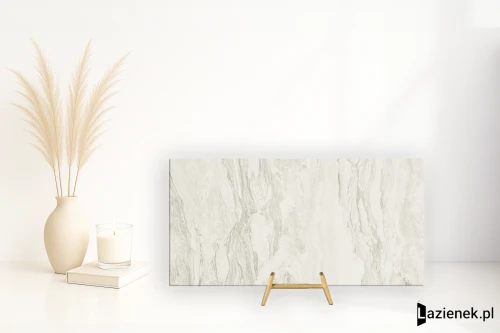 Przejdź do produktu Ascot Gemstone White błyszcząca 30x60 cm gr. 10 mm - płytka rektyfikowana / 02GN301RL