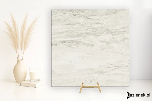 Przejdź do produktu Ascot Gemstone White matowa 60x60 cm gr. 10 mm - płytka rektyfikowana / 02GN601R