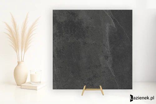 Przejdź do produktu Ascot Gentle Stone Black matowa 60x60 cm gr. 9 mm - płytka rektyfikowana / 02GST670RS