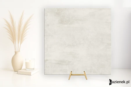 Ascot Prowalk White 90x90 - płytka imitująca beton