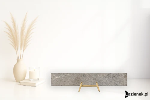 Przejdź do produktu Ascot Signature Stone Dark matowa 10x60 cm gr. 10 mm - płytka rektyfikowana / 02DSS1070R