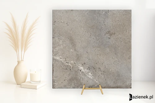 Przejdź do produktu Ascot Signature Stone Dark matowa 90x90 cm gr. 10 mm - płytka rektyfikowana / 02DSS9970R
