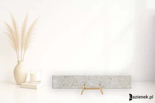 Przejdź do produktu Ascot Signature Stone Grey matowa 10x60 cm gr. 10 mm - płytka rektyfikowana / 02DSS1040R