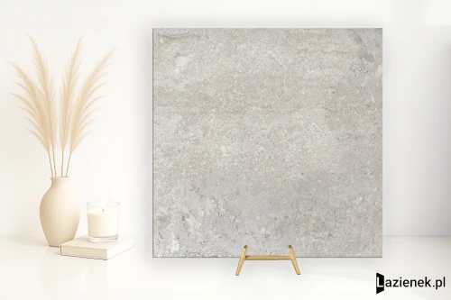 Przejdź do produktu Ascot Signature Stone Grey matowa 90x90 cm gr. 10 mm - płytka rektyfikowana / 02DSS9940R