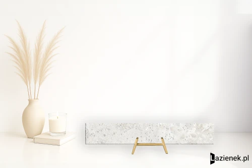 Przejdź do produktu Ascot Signature Stone White matowa 10x60 cm gr. 10 mm - płytka rektyfikowana / 02DSS1010R