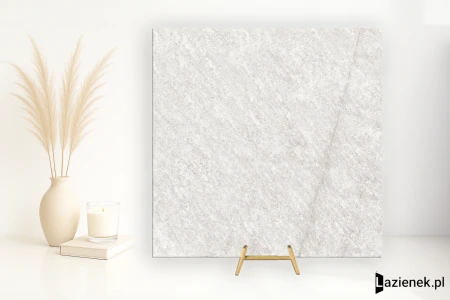 Ascot Stone Quartz White 60x60 - płytka imitująca kamień