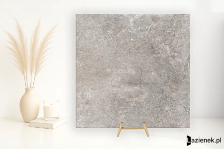 Ascot Stone Valley Cenere zewnętrzna antypoślizgowa 60x60 - płytka imitująca kamień