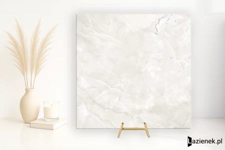 Ascot Venus Crystal Cross jedwabi 120x120 - płytka imitująca marmur