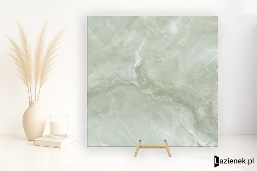 Przejdź do produktu Ascot Venus Jade Cross jedwabi 120x120 cm gr. 10 mm - płytka rektyfikowana / A2VEN00490T