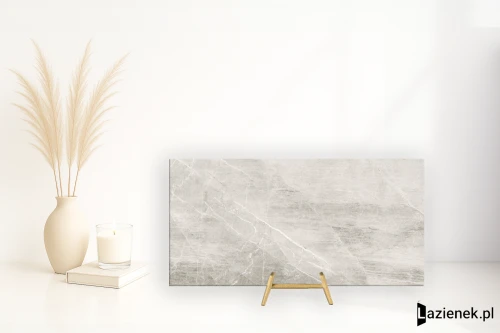 Przejdź do produktu Tuscania Athena Grigio satynowa 61x122.2 cm gr. 9 mm - płytka rektyfikowana / P4C8