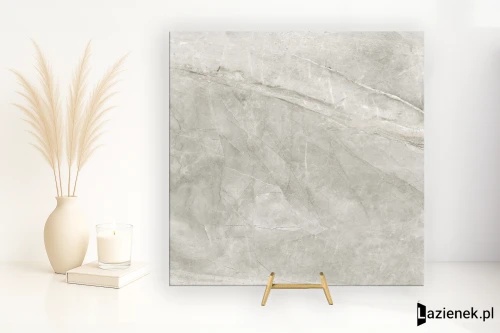 Przejdź do produktu Tuscania Athena Grigio satynowa 61x61 cm gr. 9 mm - płytka rektyfikowana / I7I1
