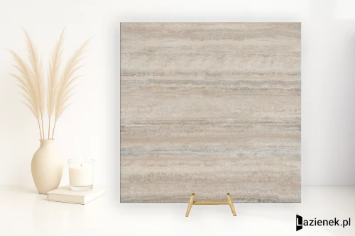 Przejdź do produktu Tuscania Dolomia Stone Almond Vein Cut matowa 122.2x122.2 cm gr. 9 mm - płytka rektyfikowana / P4F4