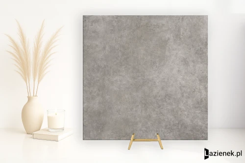 Przejdź do produktu Tuscania Grey Soul Dark matowa 90x90 cm gr. 9 mm - płytka rektyfikowana / L10T