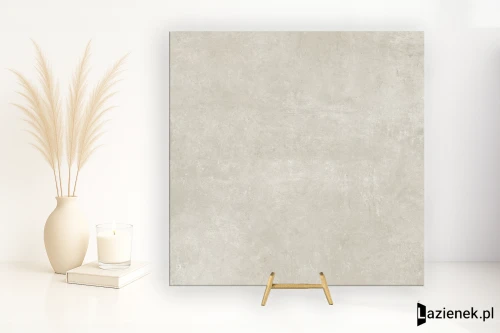 Przejdź do produktu Tuscania Grey Soul Light matowa 90x90 cm gr. 9 mm - płytka rektyfikowana / L0T2