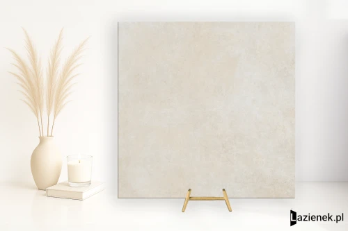 Przejdź do produktu Tuscania Grey Soul White matowa 122.2x122.2 cm gr. 9 mm - płytka rektyfikowana / L0Z6