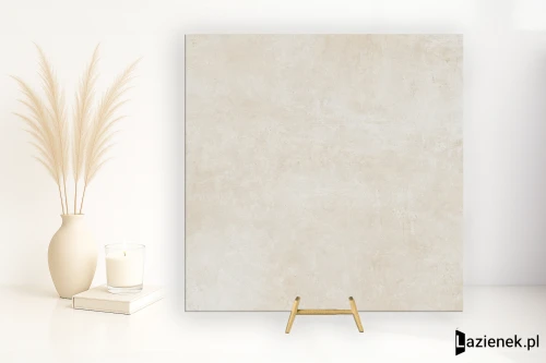 Przejdź do produktu Tuscania Grey Soul White matowa 90x90 cm gr. 9 mm - płytka rektyfikowana / M4L7