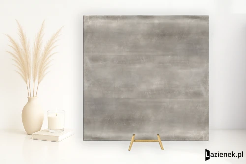 Przejdź do produktu Tuscania Metallica Le Leghe Platino matowa 122.2x122.2 cm gr. 9 mm - płytka rektyfikowana / L7S9