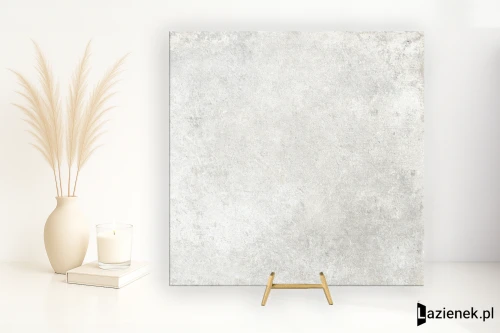 Przejdź do produktu Tuscania Meteora Bianco matowa 61x61 cm gr. 9 mm - płytka rektyfikowana / L2T8