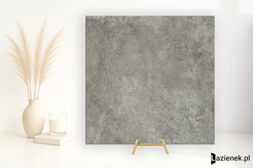 Przejdź do produktu Tuscania Meteora Grigio matowa 61x61 cm gr. 9 mm - płytka rektyfikowana / L3T2