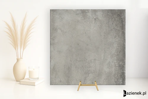 Przejdź do produktu Tuscania Meteora Grigio matowa 90x90 cm gr. 9 mm - płytka rektyfikowana / L4T3