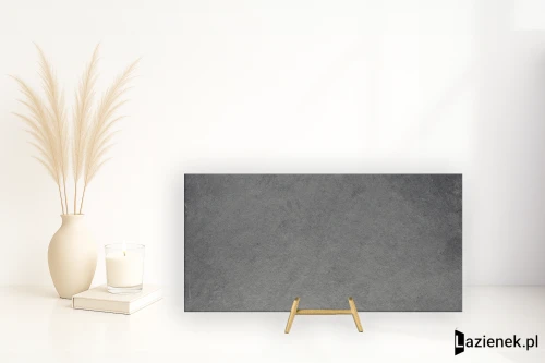 Przejdź do produktu Tuscania Slash Dark Grey matowa 30.4x61 cm gr. 9 mm - płytka rektyfikowana / M2V2