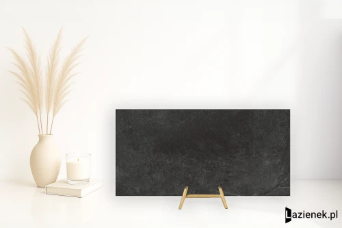 Przejdź do produktu Tuscania Slash Anthracite matowa 30.4x61 cm gr. 9 mm - płytka rektyfikowana / M2V1