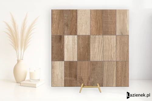 Przejdź do produktu Tuscania North Wind Brown+Oak matowa 30x30 cm gr. 9 mm - płytka rektyfikowana / I9E6